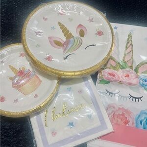 Party Decorations- Unicorn Set for 25 Guests